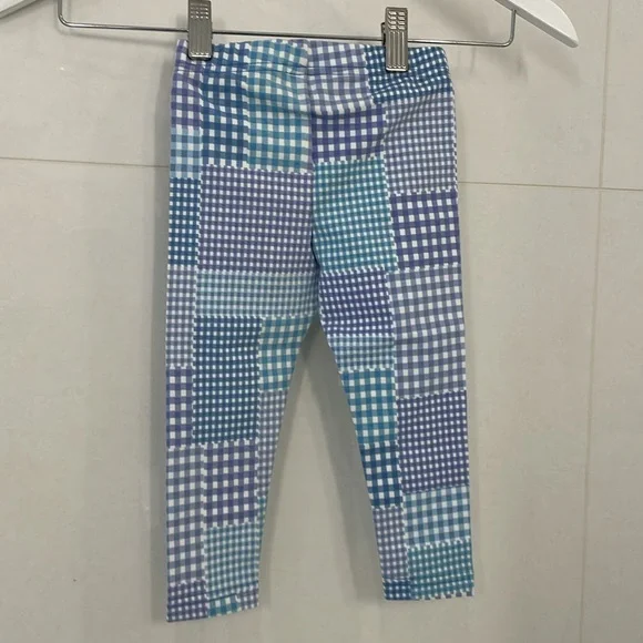 Polo Ralph Lauren- Girls Blue Patch Leggings Perfect for March Break or gift - Picture 3 of 5